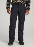 Snow Pants for Tall Men in Black