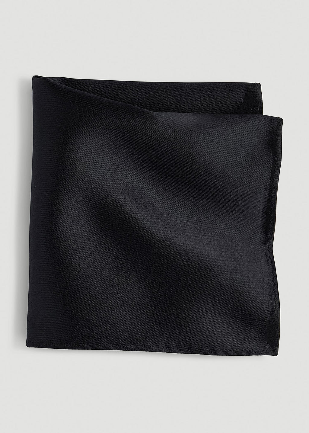 Pocket Square for Tall Men in Black