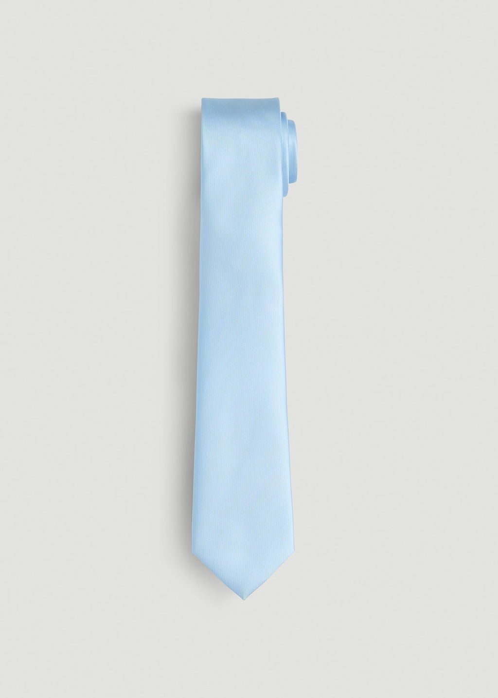 Tie for Tall Men in Ice Blue