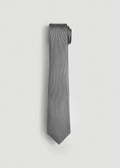 Tie for Tall Men in Stark Grey