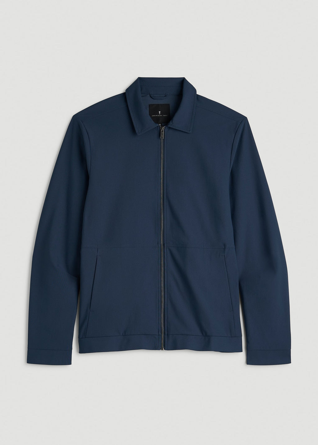 Traveler Bomber Jacket for Tall Men in Navy Blue