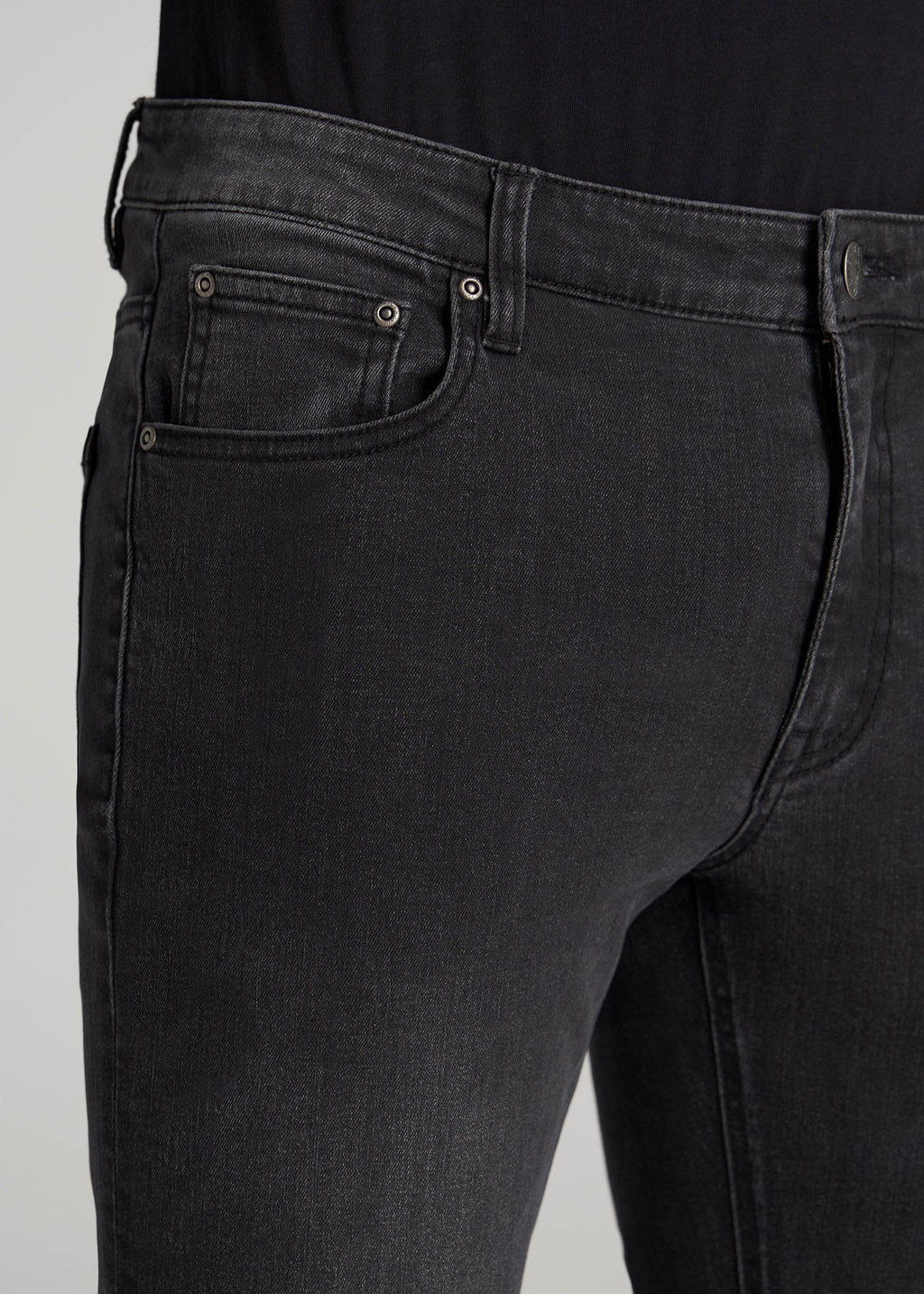 Travis SKINNY Jeans for Tall Men in Dark Smoke