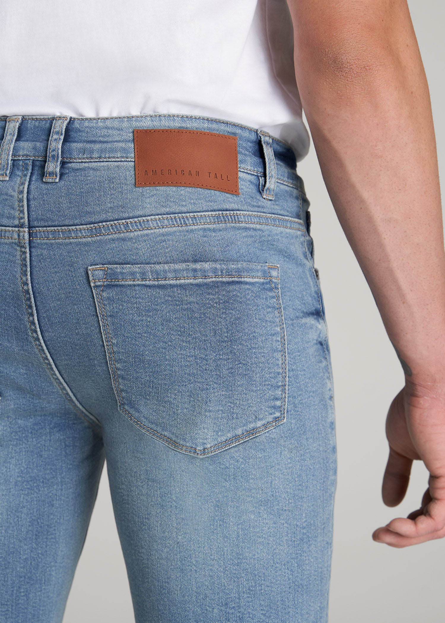 Travis SKINNY Jeans for Tall Men in New Fade
