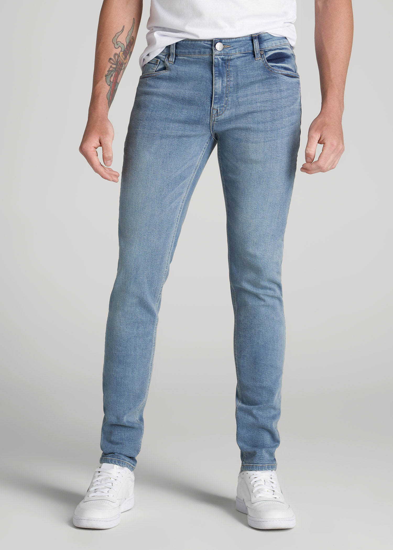Travis SKINNY Jeans for Tall Men in New Fade