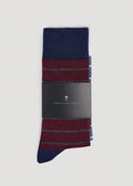Dress Socks Size 14 to 17 (3-Pack) for Tall Men in Pack C