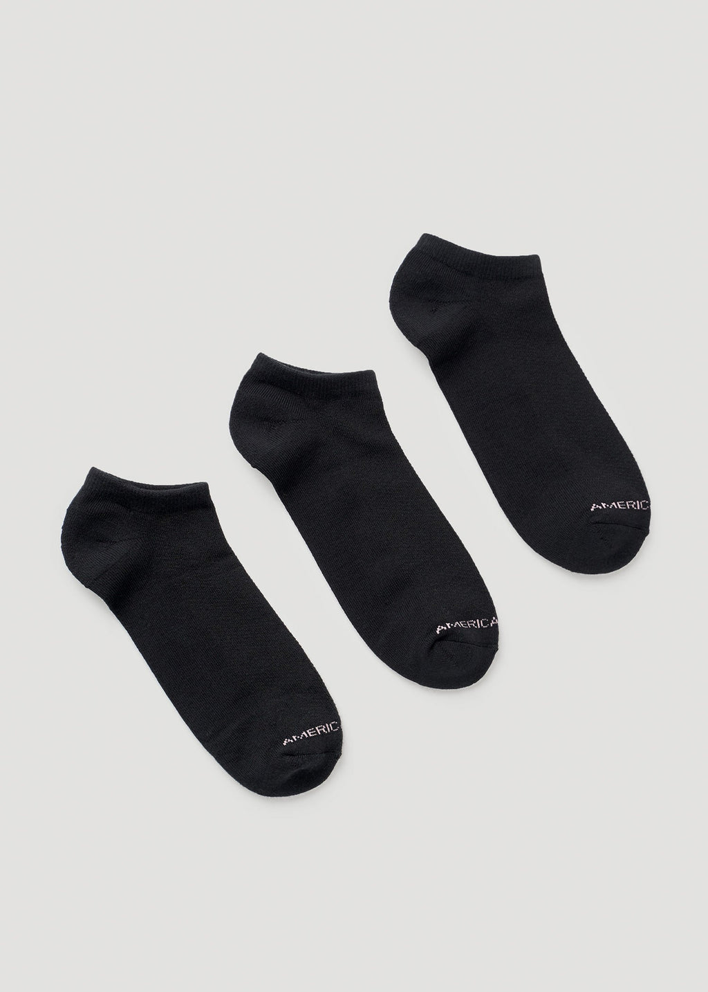 Ankle Socks (X-Large Size: 10-13) for Tall Women in Black
