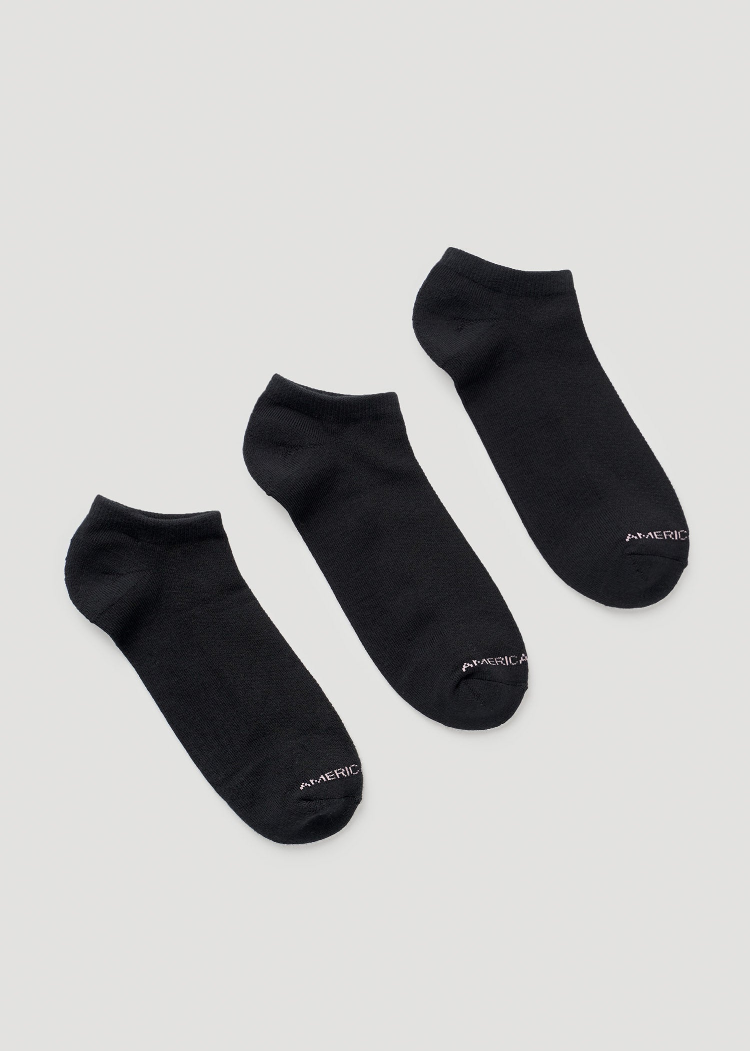 Ankle Socks (X-Large Size: 10-13) for Tall Women in Black