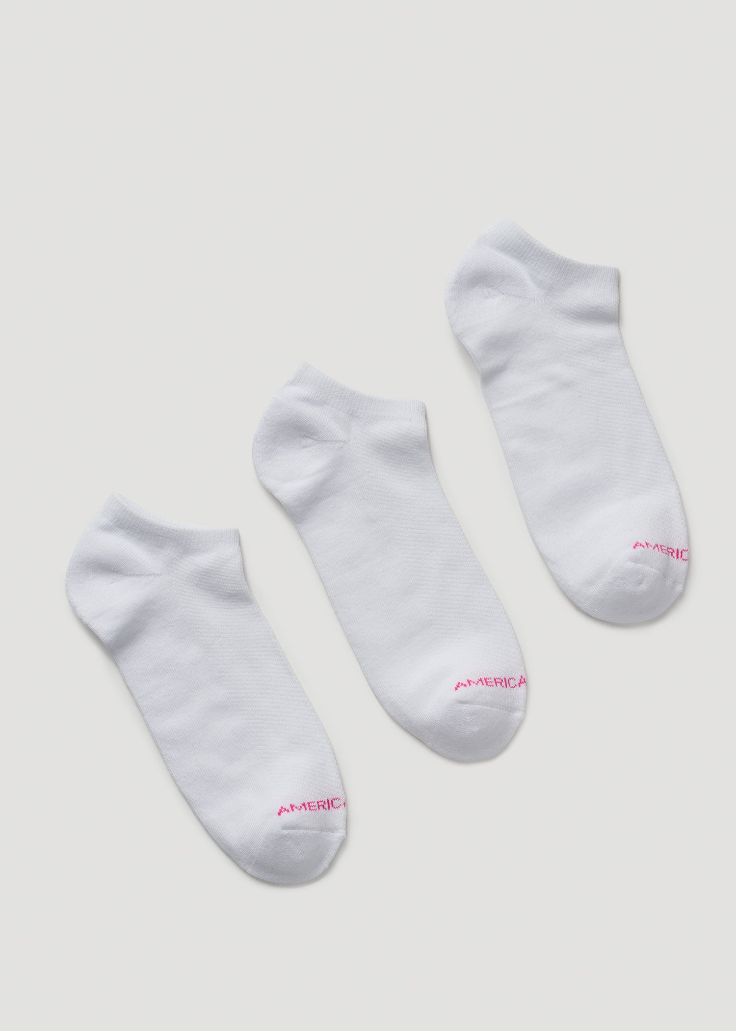 Ankle Socks (X-Large Size: 10-13) for Tall Women in White