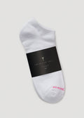 Ankle Socks (X-Large Size: 10-13) for Tall Women in White