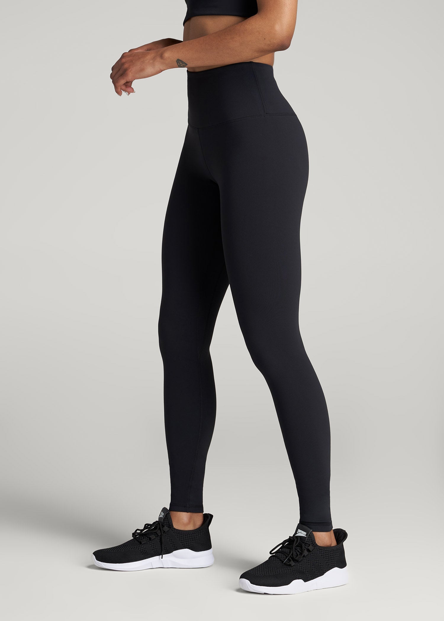 Balance High-Rise Leggings for Tall Women in Black