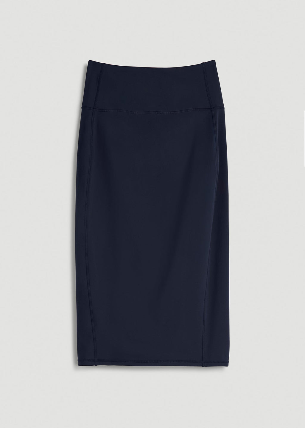 Balance Slim Fit High Rise Skirt for Tall Women in Evening Blue