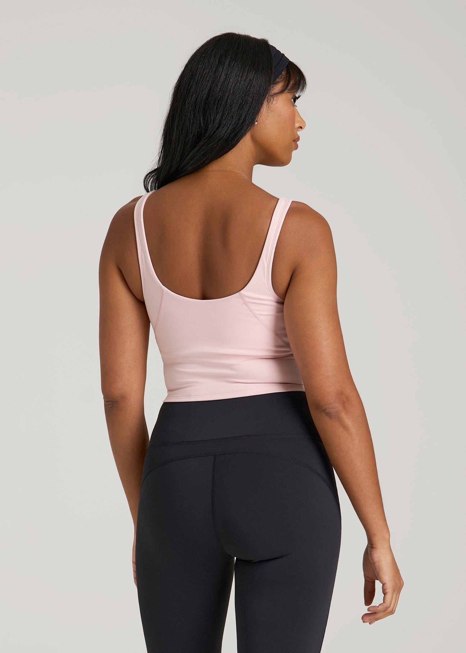 Balance Tank Top for Tall Women in Hush Pink