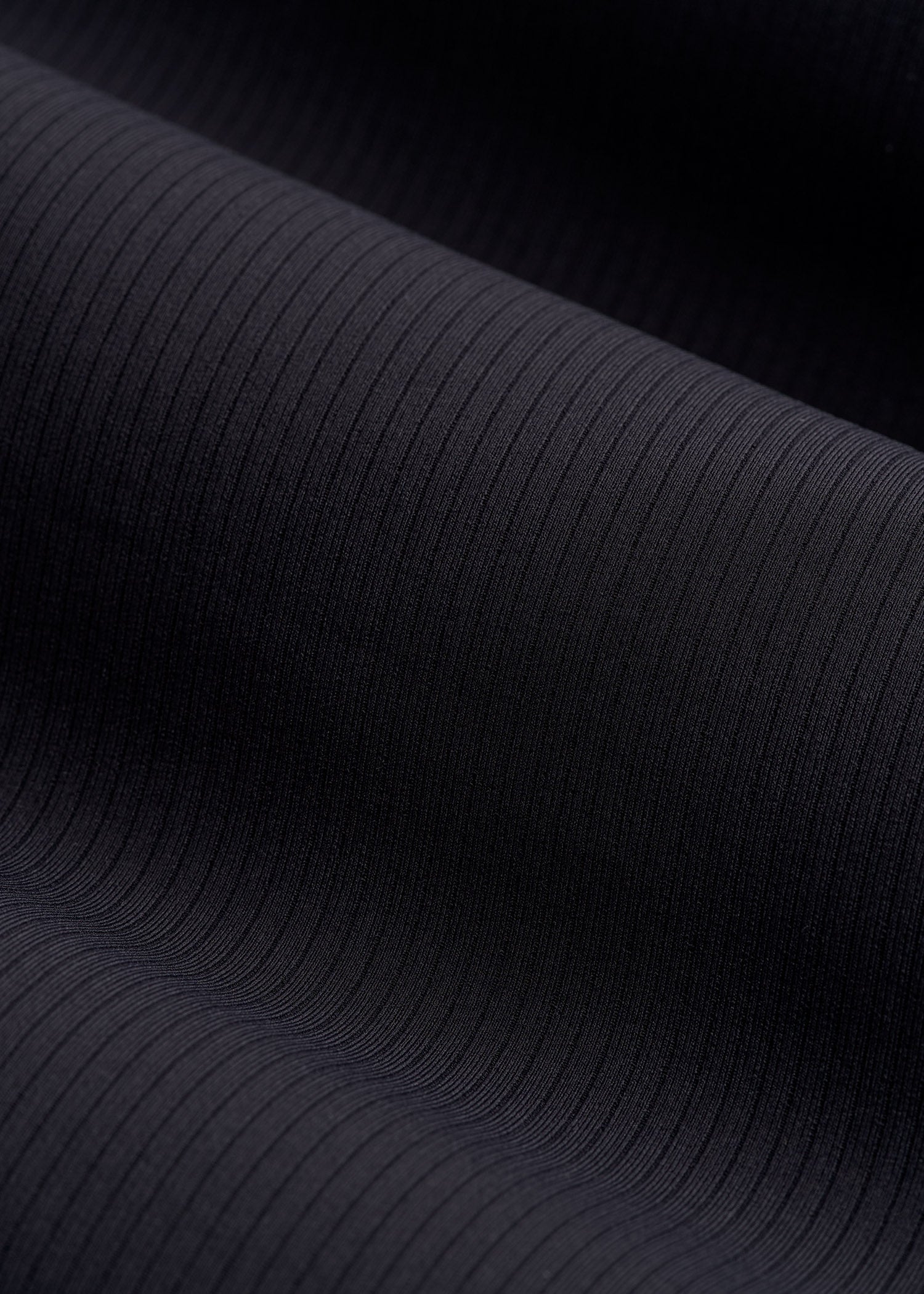 Balance High-Rise Leggings for Tall Women in Ribbed Black