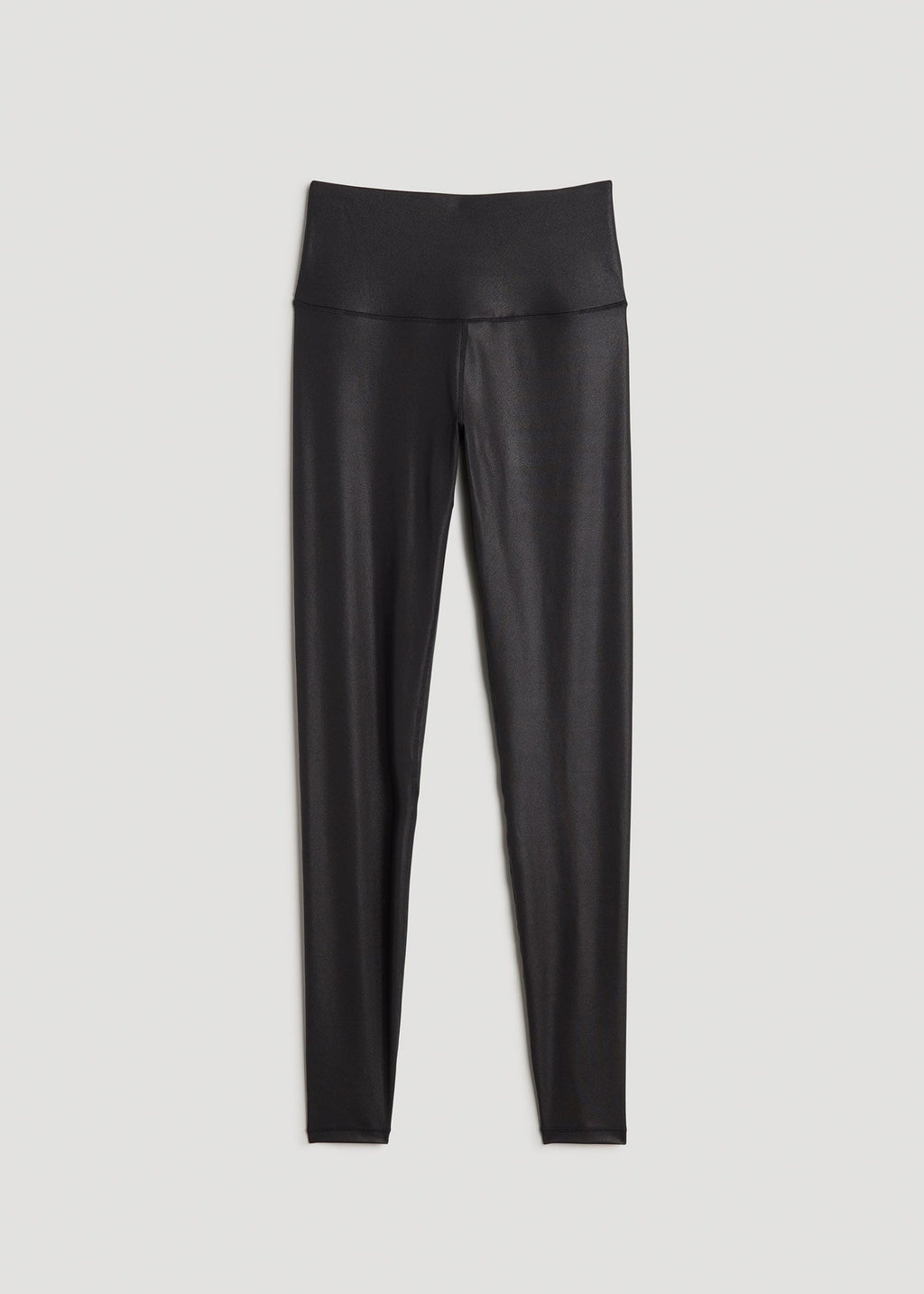 Balance High-Rise Leggings for Tall Women in Black Shine