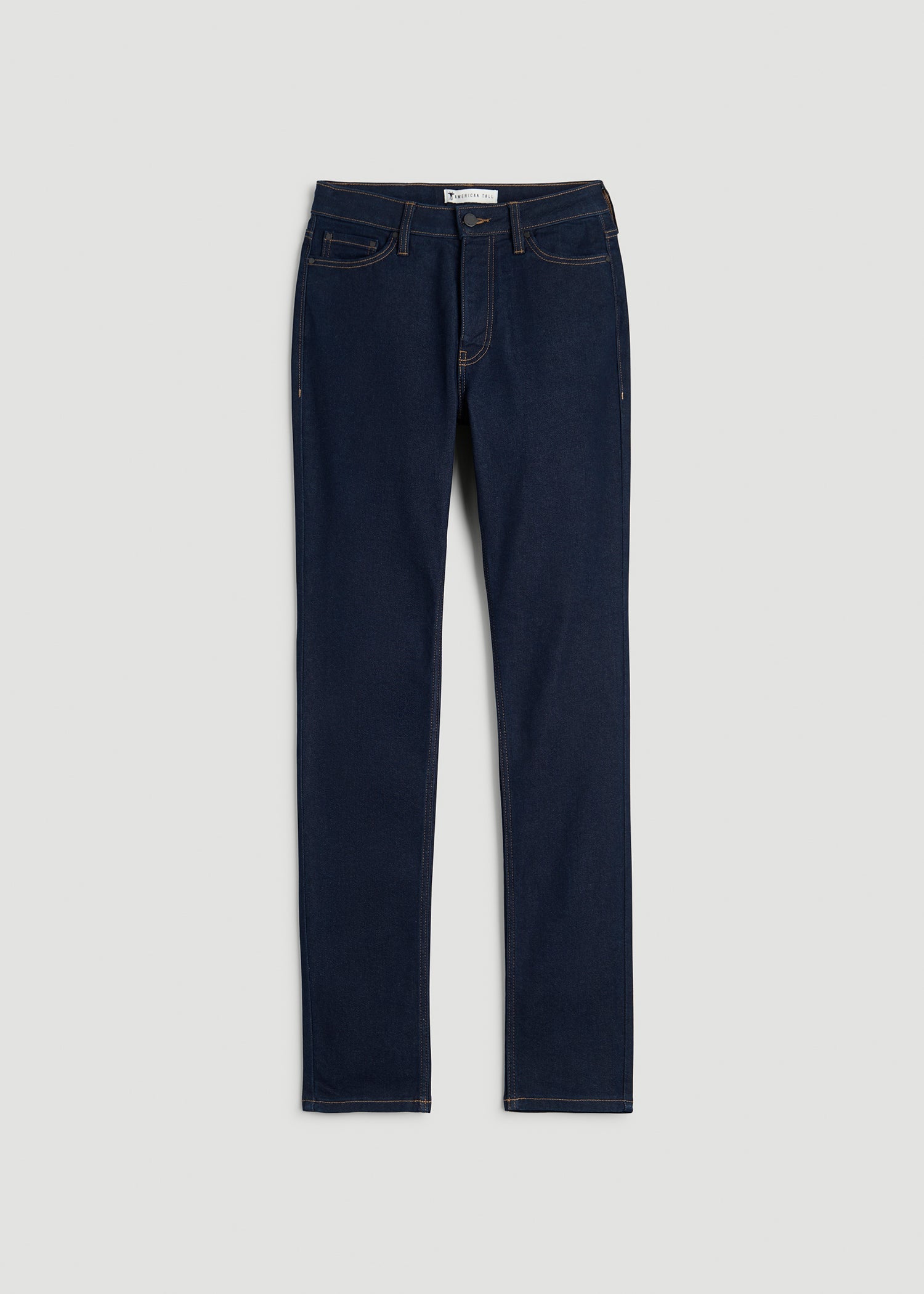 Maya Curve High-Rise Skinny Leg Jeans for Tall Women in Deep Indigo Wash