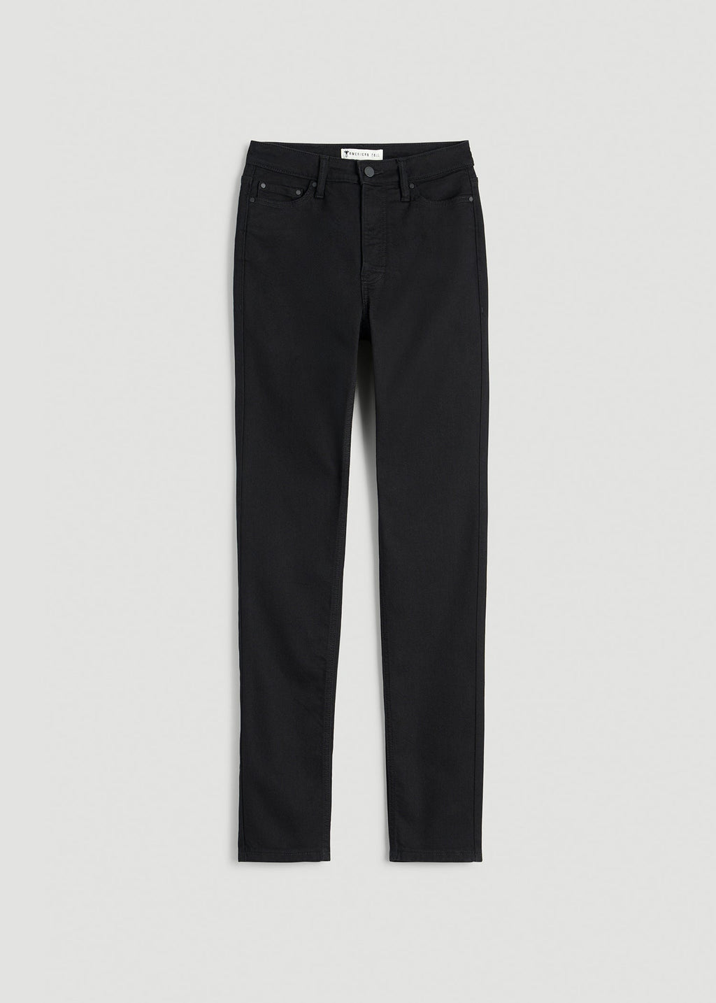 Maya Curve High-Rise Skinny Leg Jeans for Tall Women in Optimum Black
