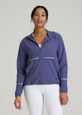 Featherweight Packable Jacket for Tall Women in Future Dusk