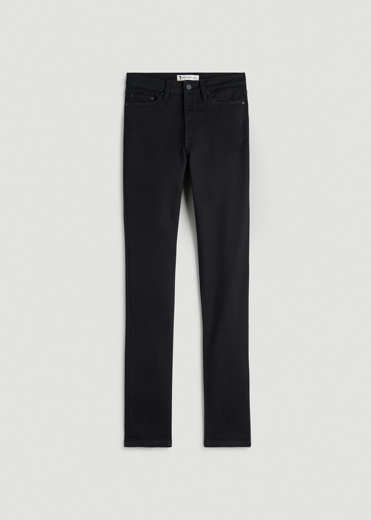 Georgia High-Rise Skinny Jeans for Tall Women in Optimum Black