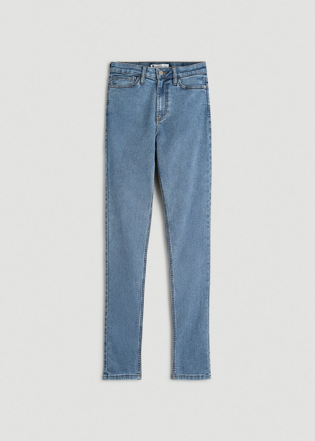 Georgia High-Rise Skinny Jeans for Tall Women in Perfect Blue