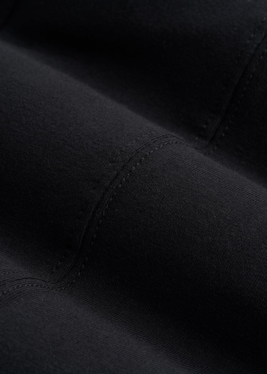 High Rise Split Flare Cotton Leggings for Tall Women in Black