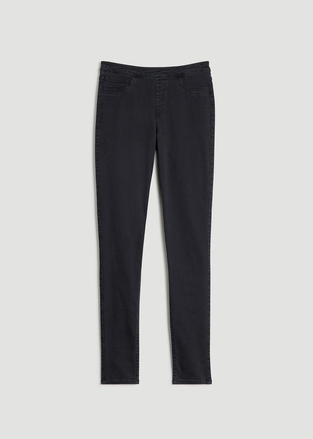 Jeggings for Tall Women in Washed Black