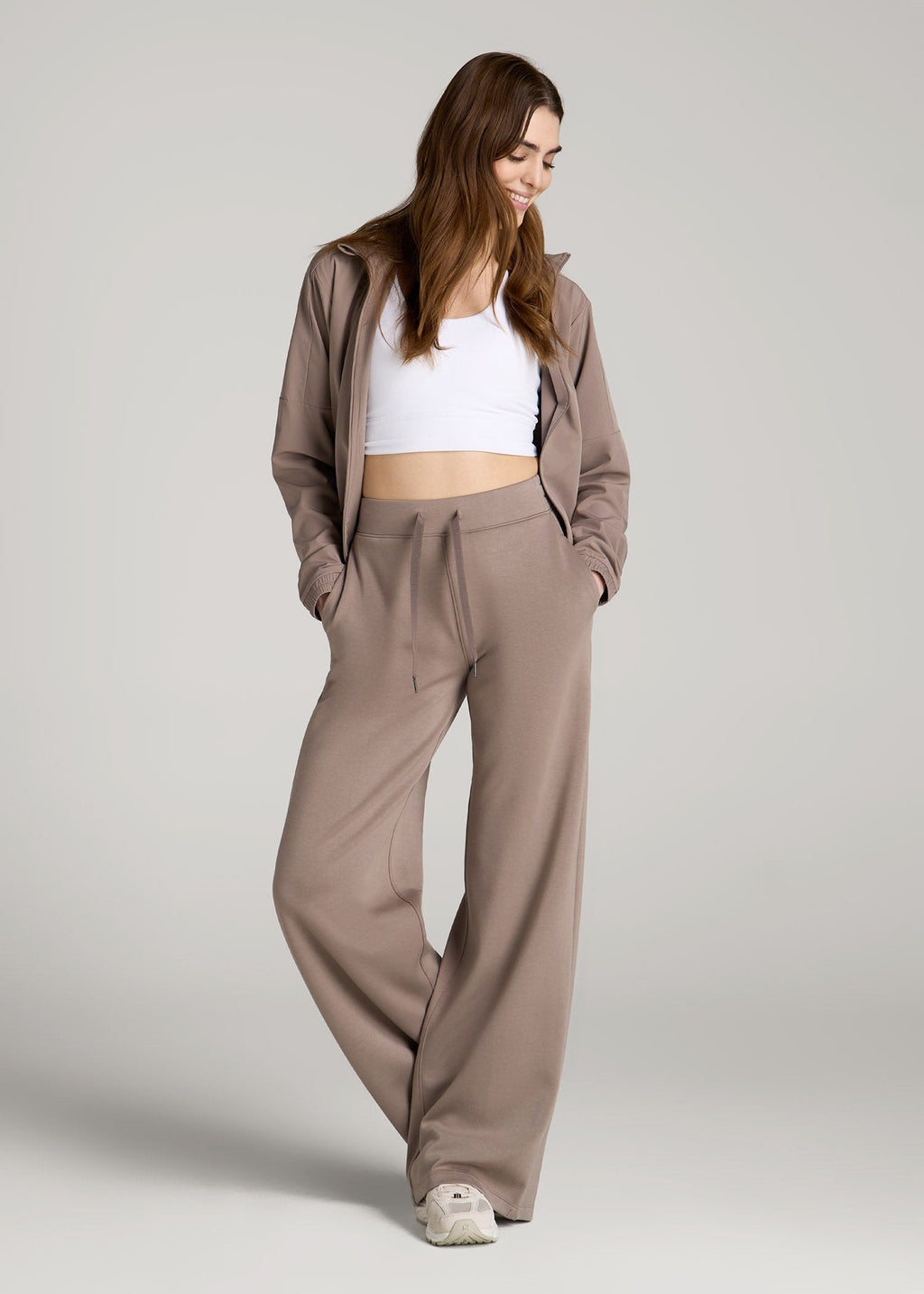 Layer Up Jacket for Tall Women in Portobello