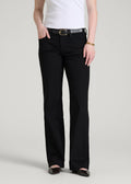 Quinn Mid-Rise Relaxed Fit Jeans for Tall Women in Optimum Black