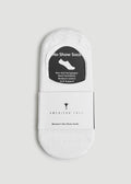 No-Show Socks for Tall Women 3-Pack in White