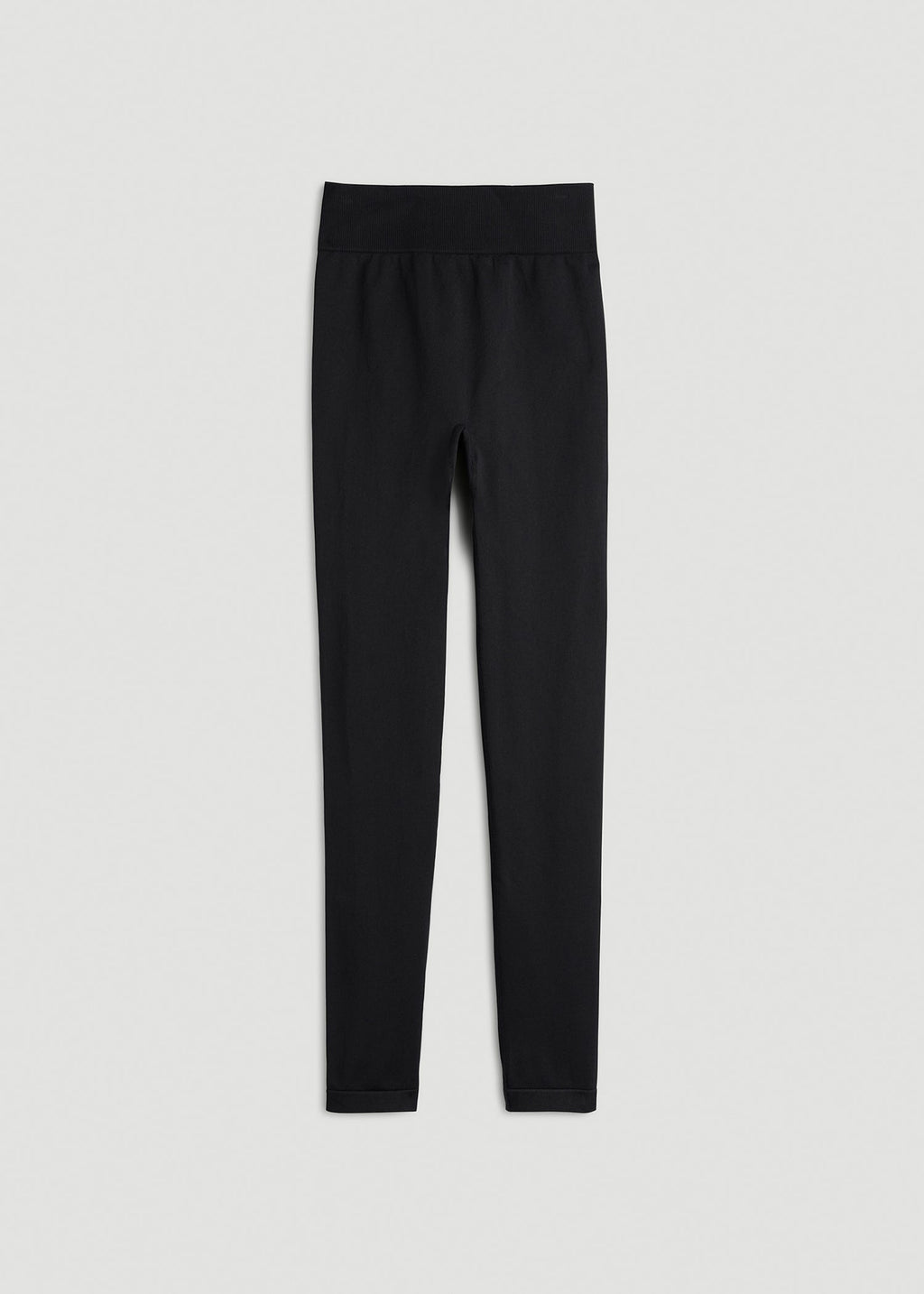 Seamless Leggings for Tall Women in Black