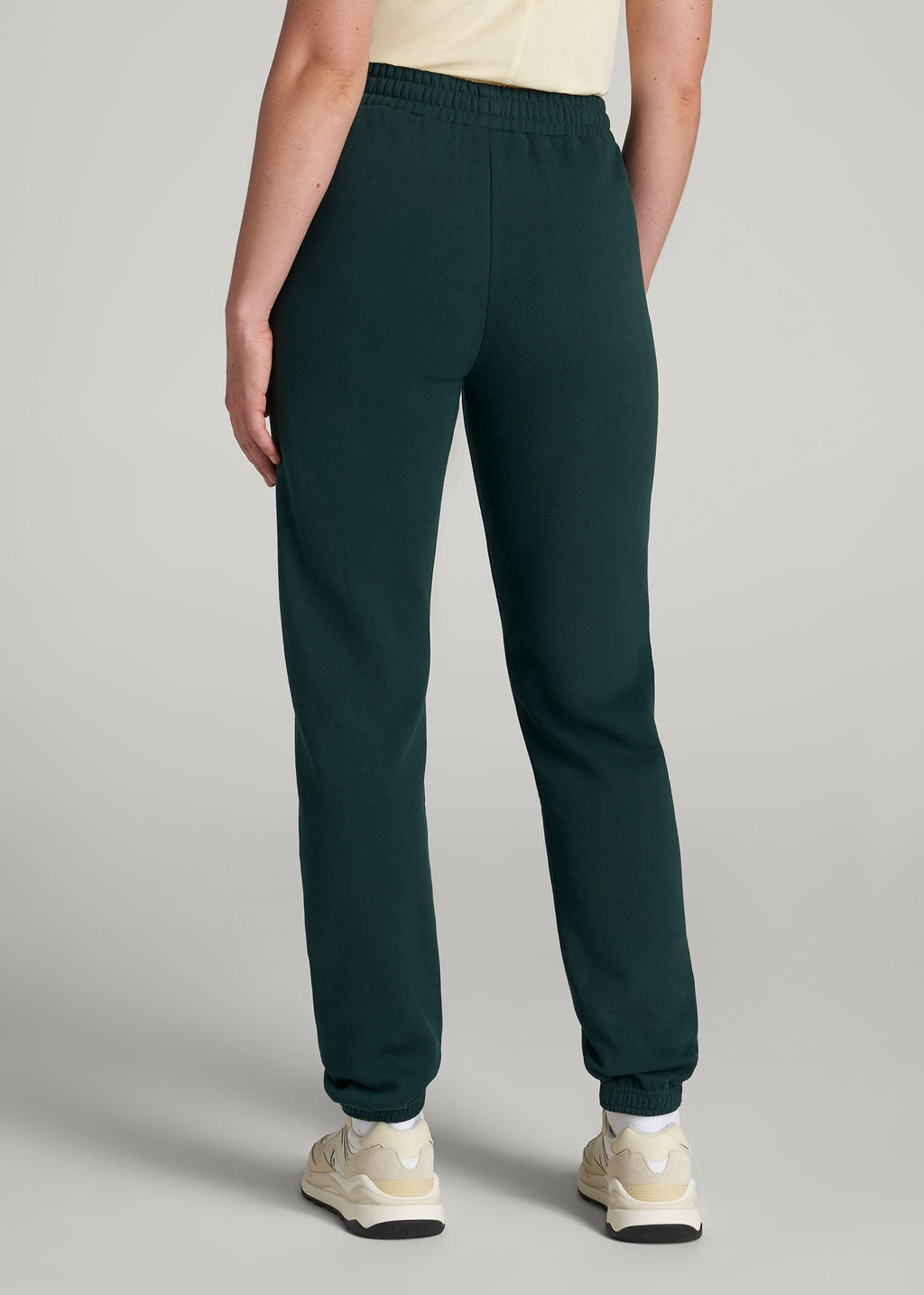 Wearever Fleece Relaxed Sweatpants for Tall Women in Emerald