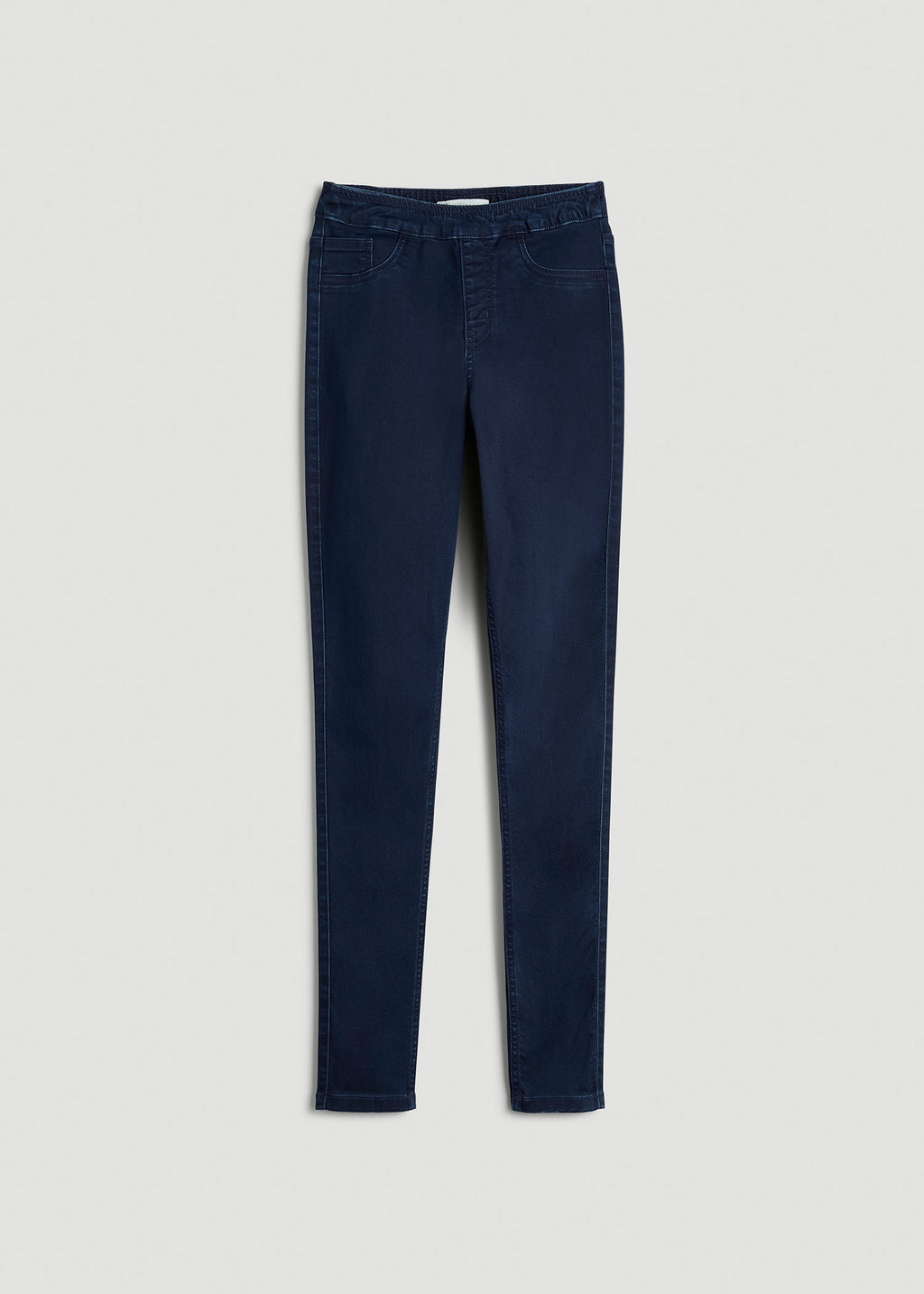 Jeggings for Tall Women in Deep Indigo Wash