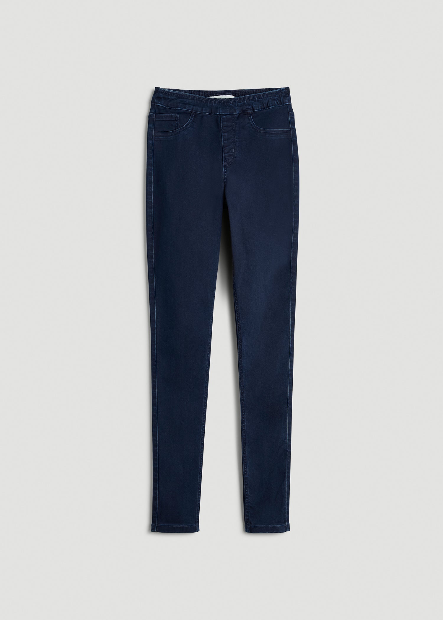 Jeggings for Tall Women in Deep Indigo Wash