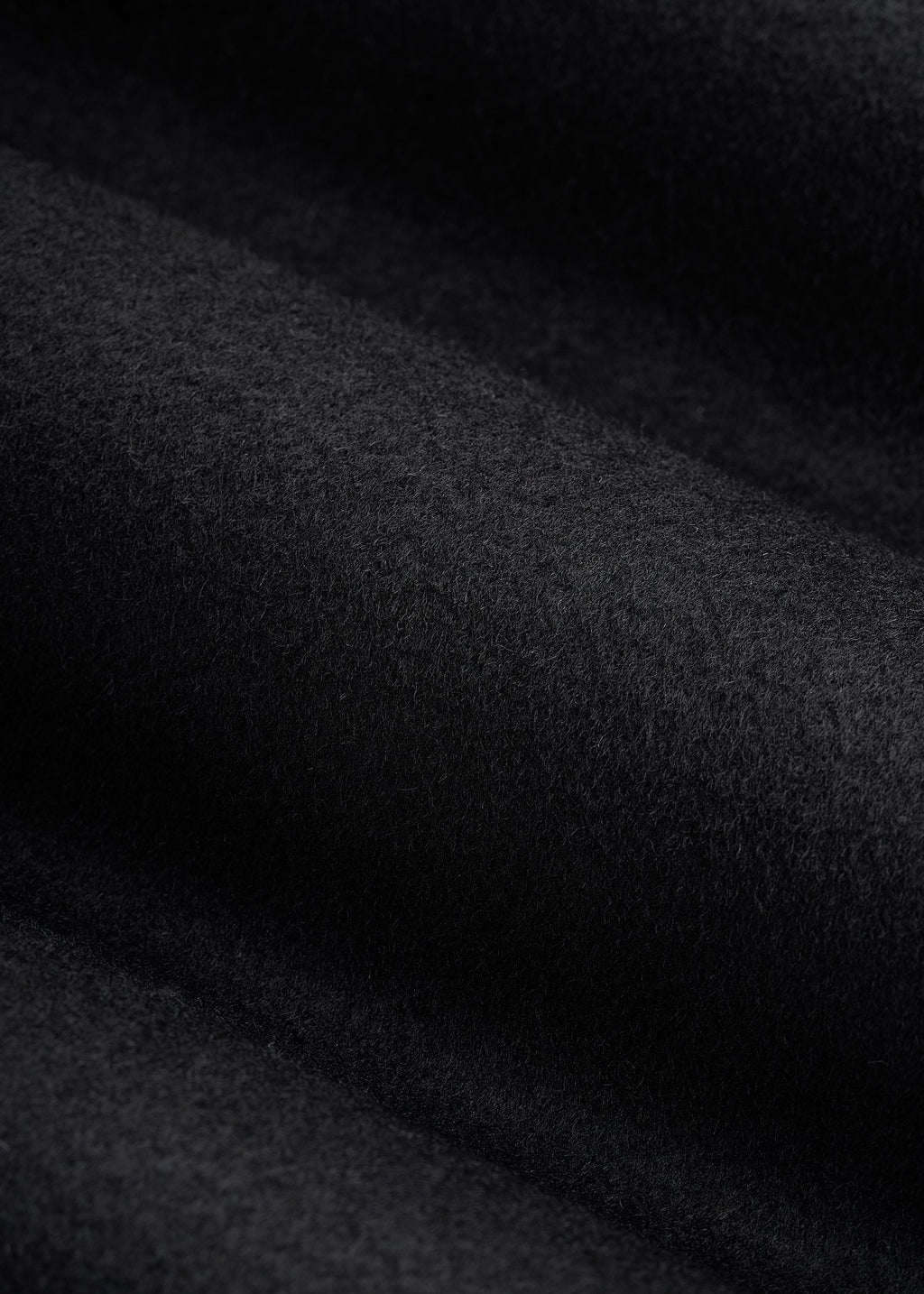 Wool Harrington Jacket for Tall Men in Black