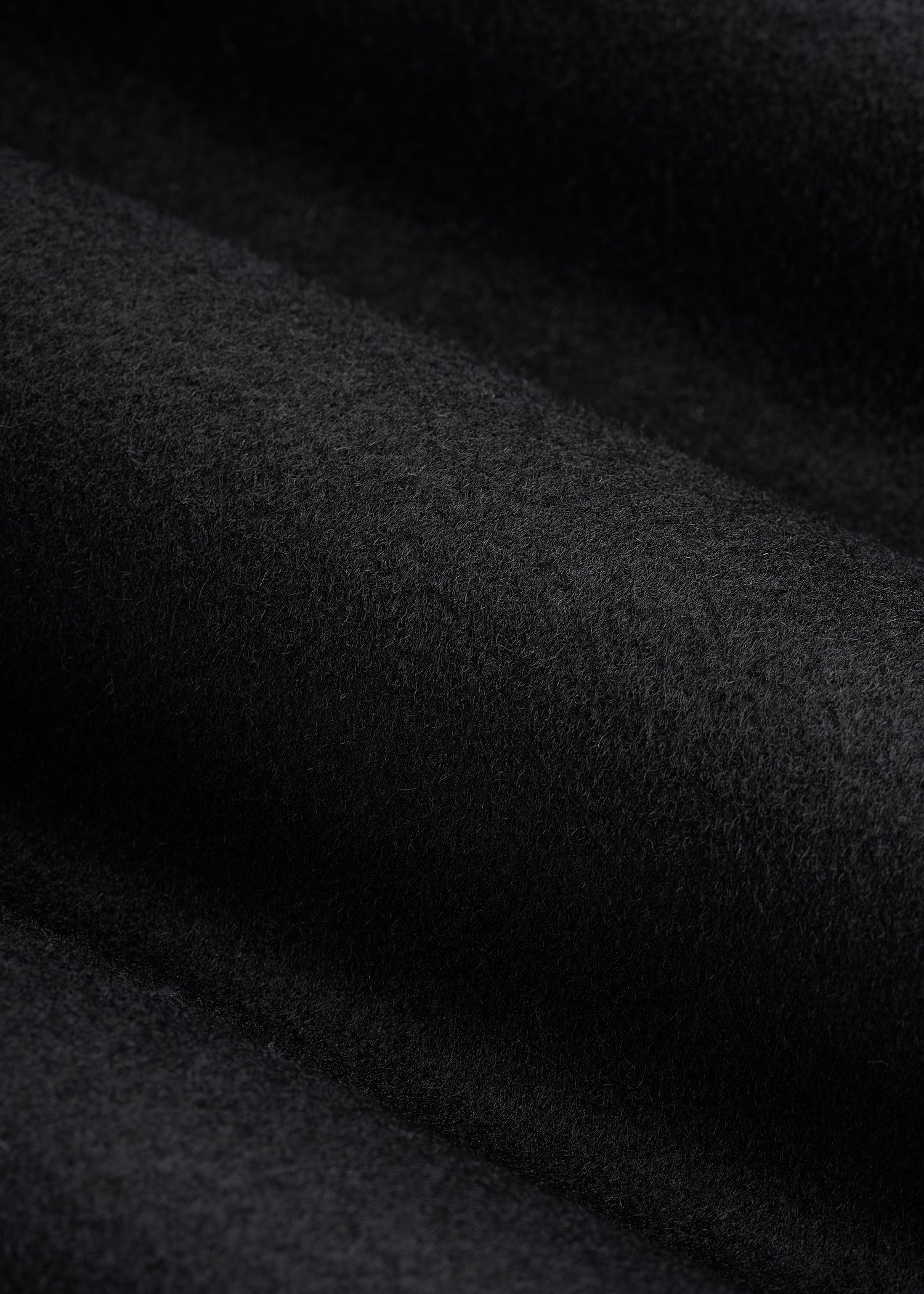 Wool Harrington Jacket for Tall Men in Black