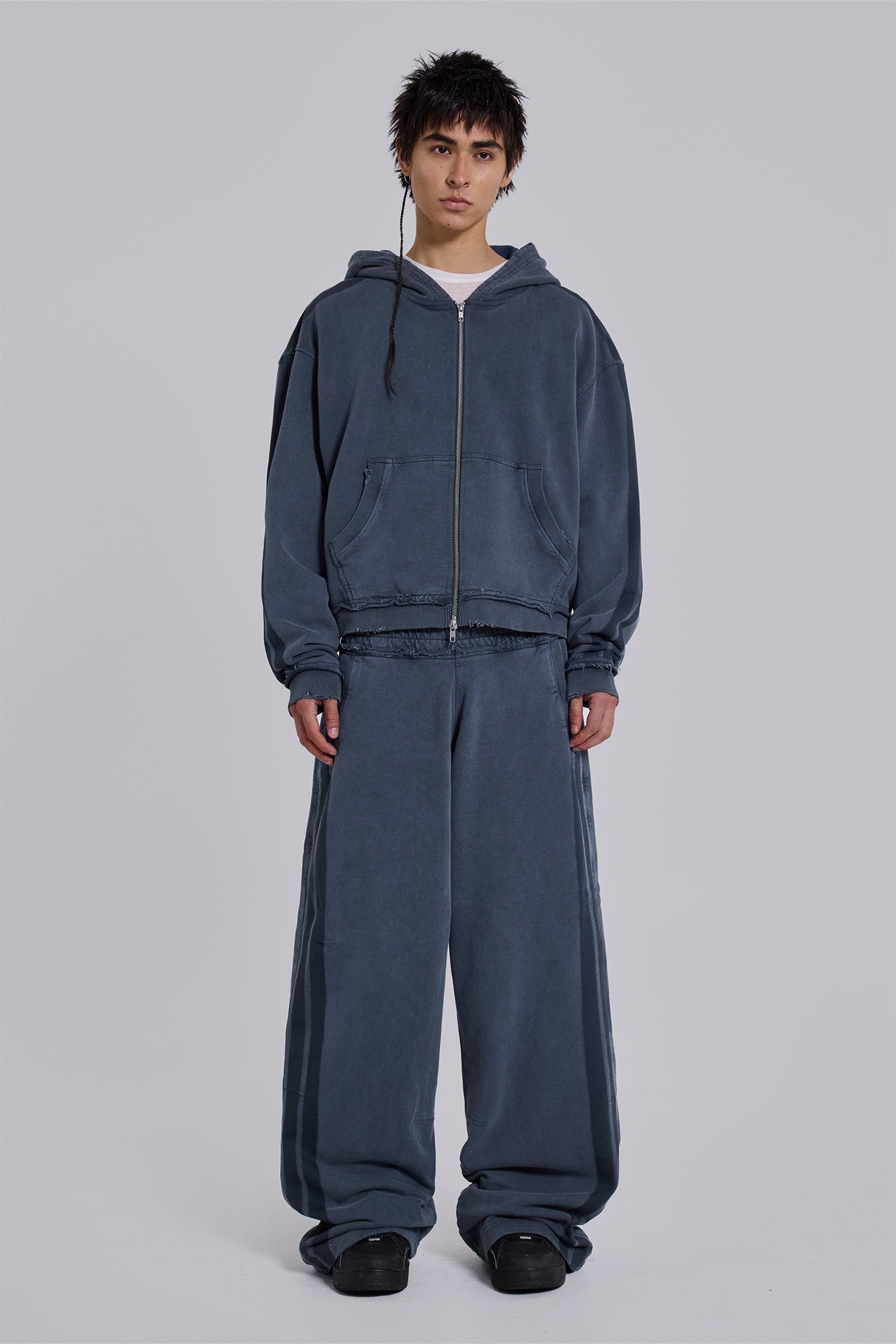 Blue Sporty Baggy Monster Joggers