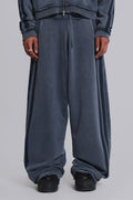 Blue Sporty Baggy Monster Joggers