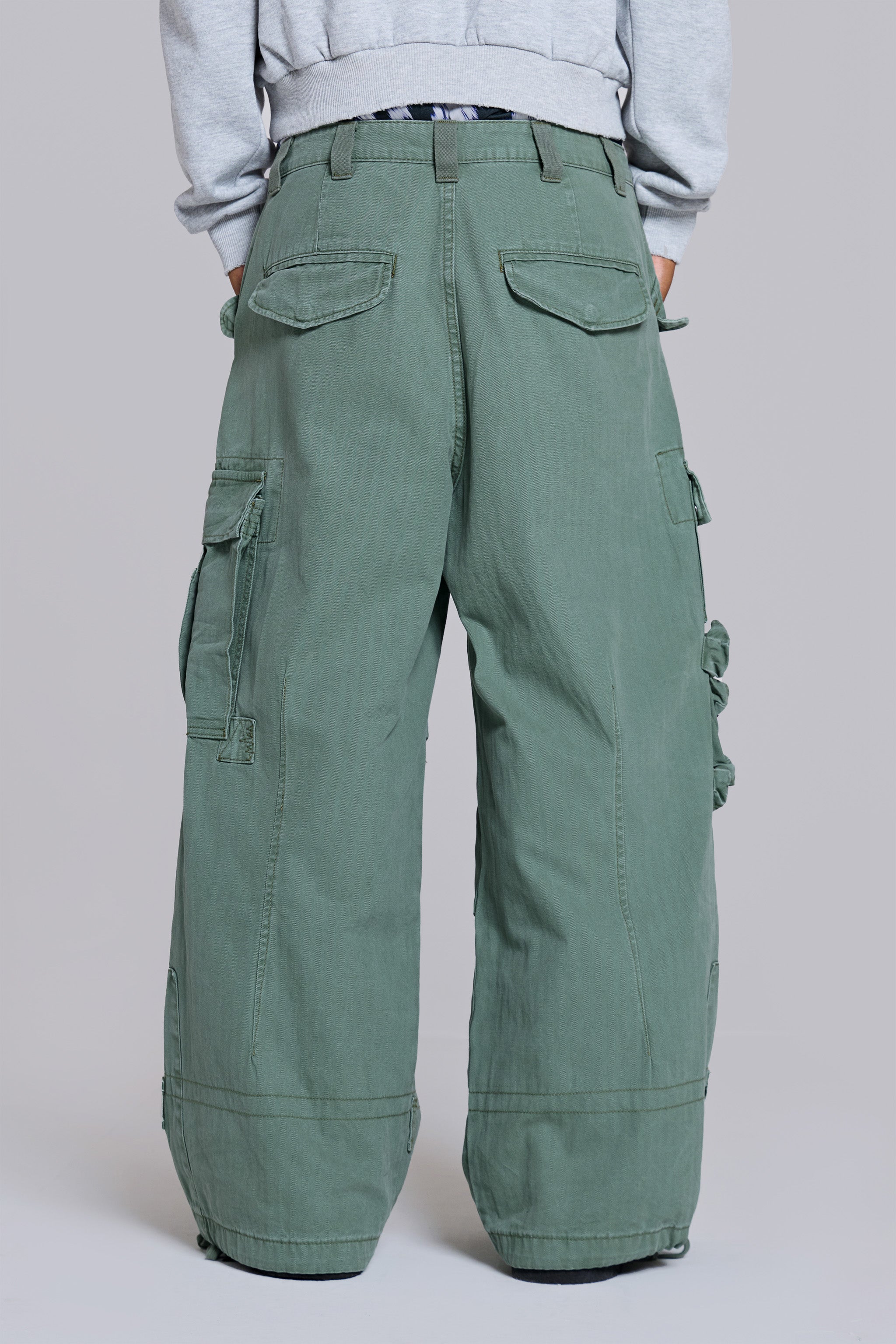 Utility Khaki Cargo Pants