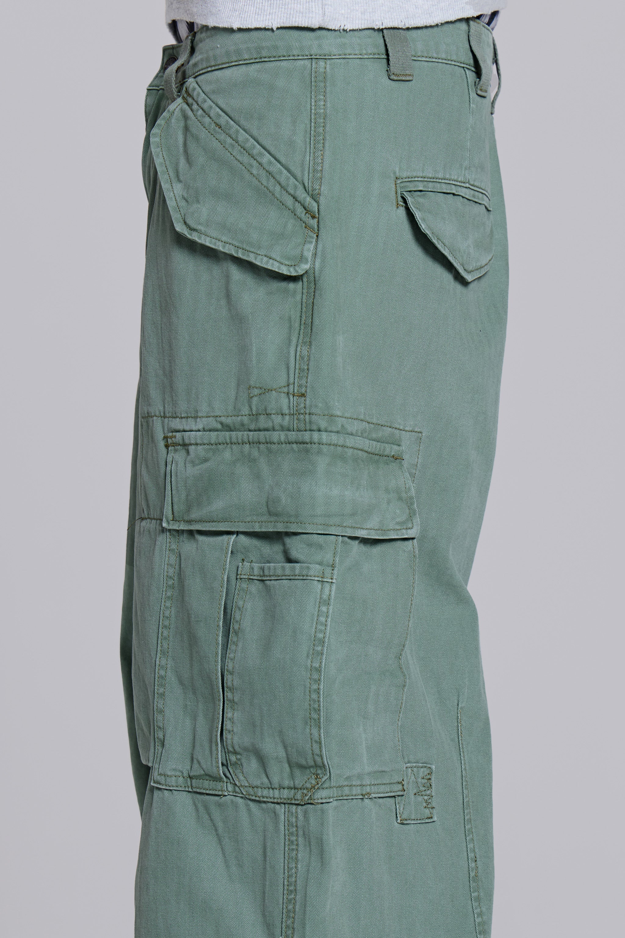 Utility Khaki Cargo Pants