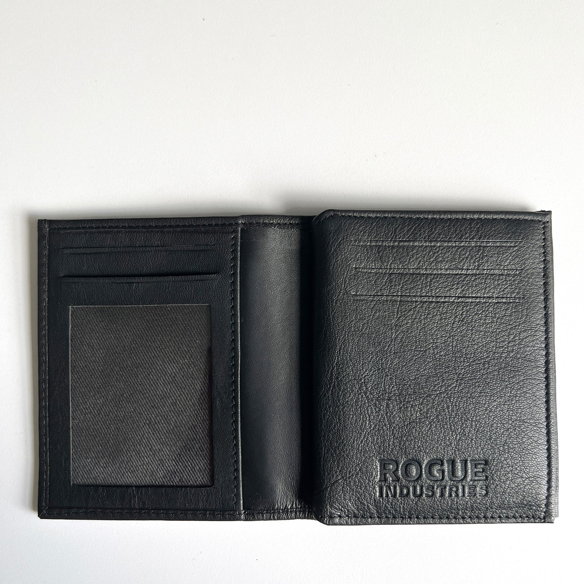 Leather Badge Holder Wallet