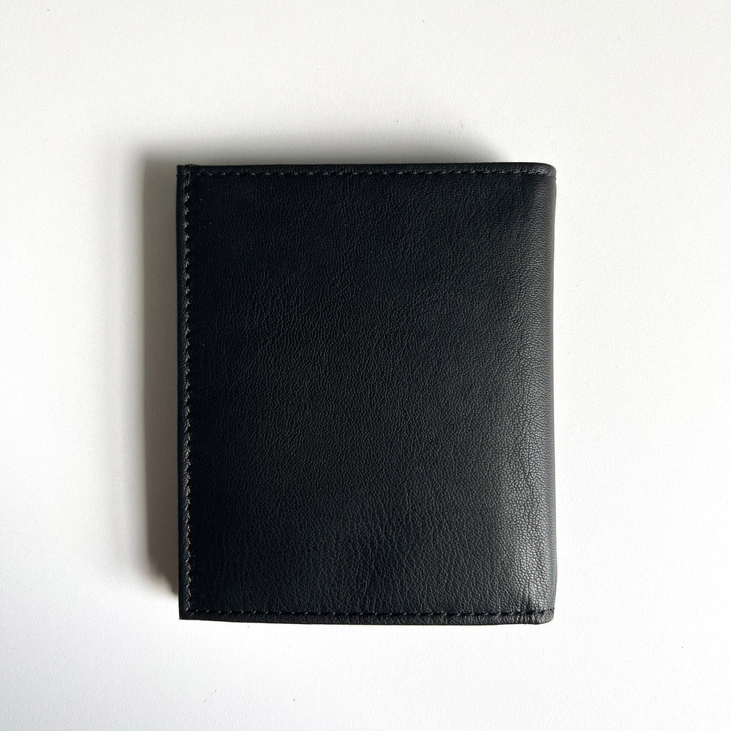 Leather Badge Holder Wallet