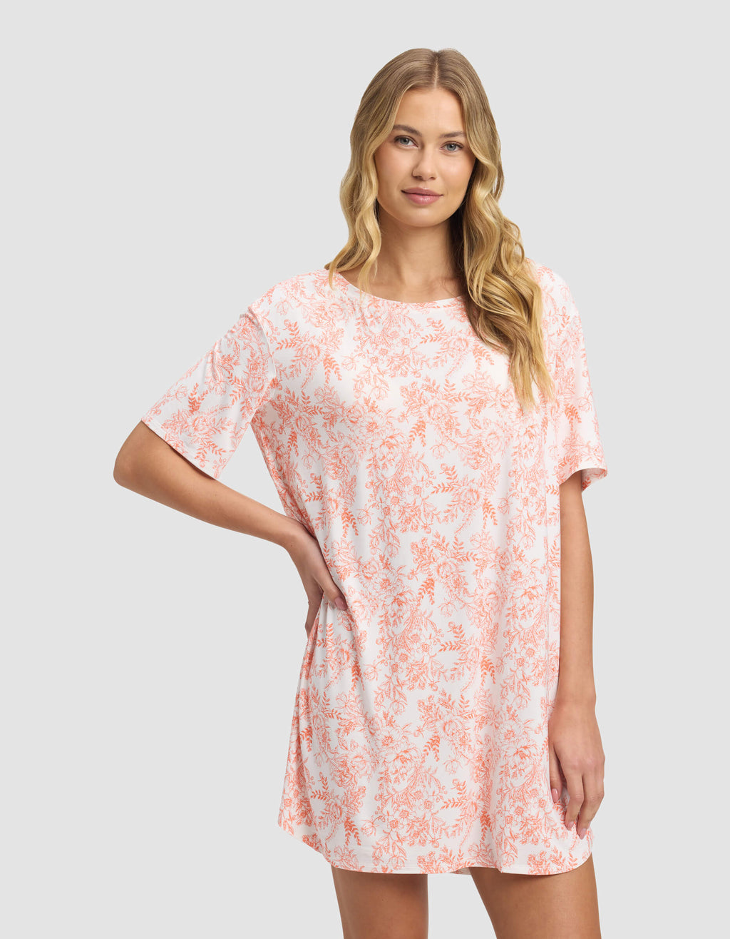 Women's Bamboo Stretch-Knit Sleep Dress - Last Chance