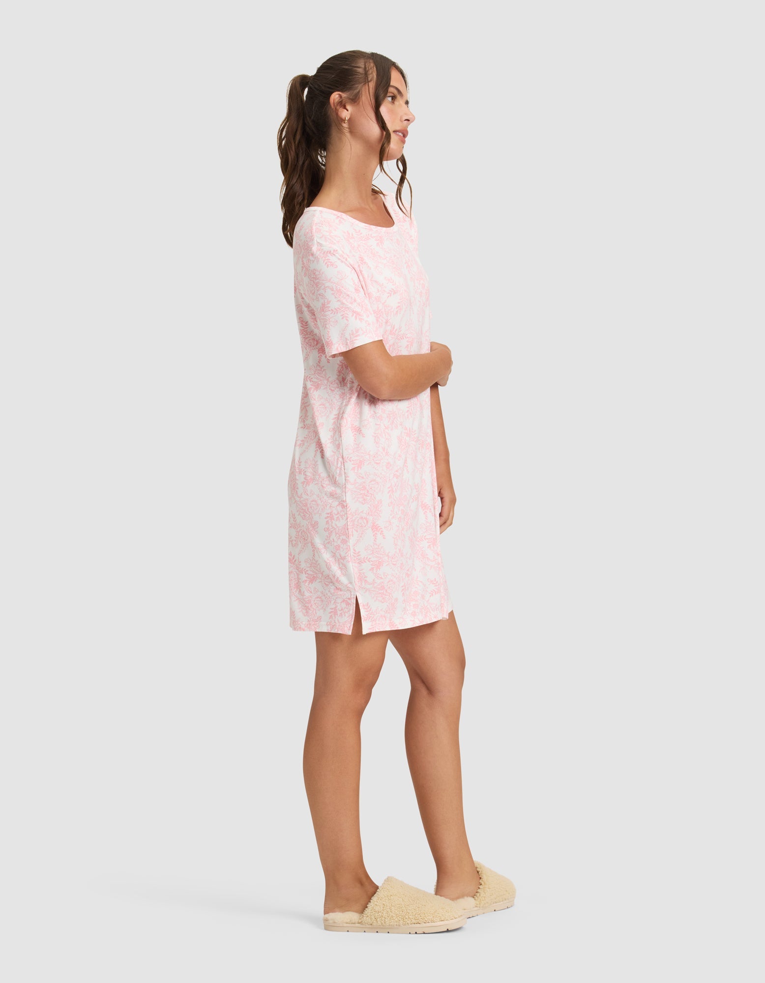 Women's Bamboo Stretch-Knit Sleep Dress - Last Chance