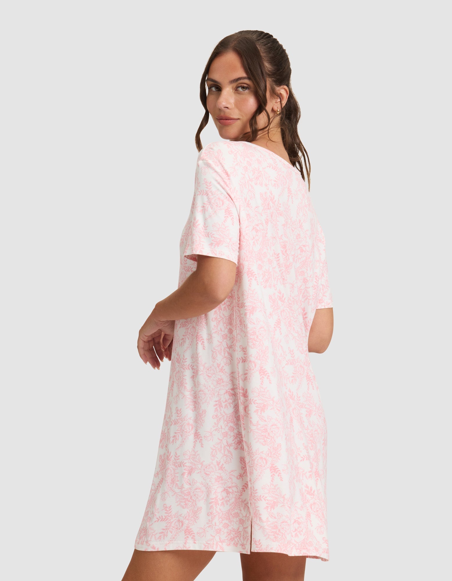 Women's Bamboo Stretch-Knit Sleep Dress - Last Chance