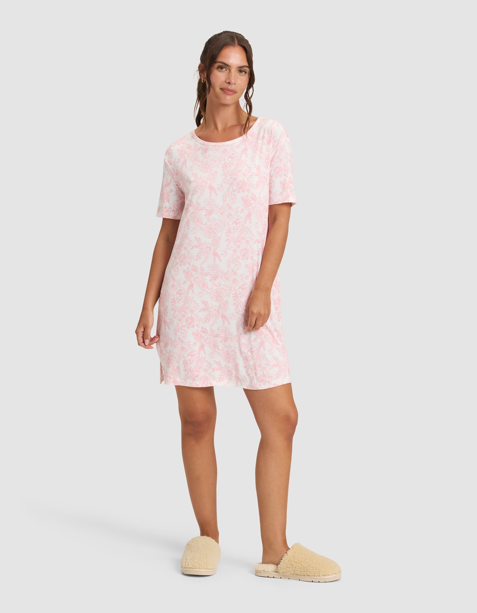 Women's Bamboo Stretch-Knit Sleep Dress - Last Chance