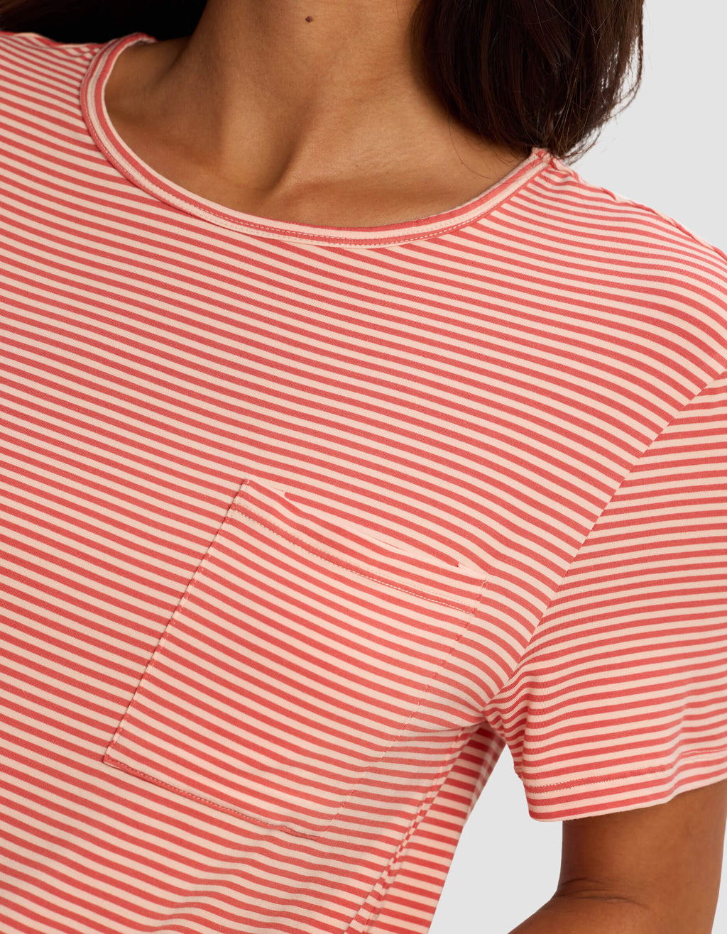 Women's Bamboo Stretch-Knit Lounge Tee & Shorts Set