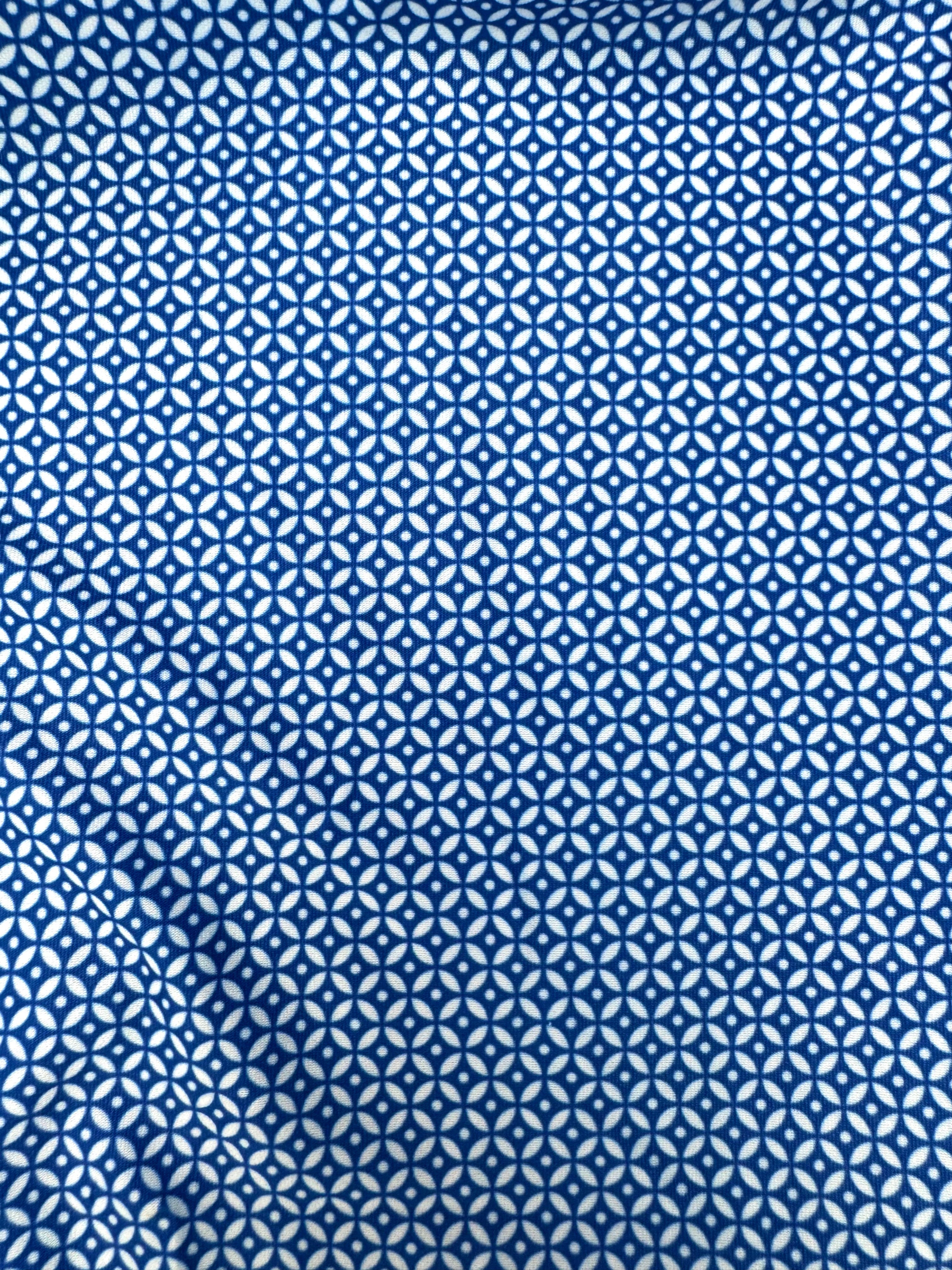 Featherweight Flex Polo Blue Mosaic