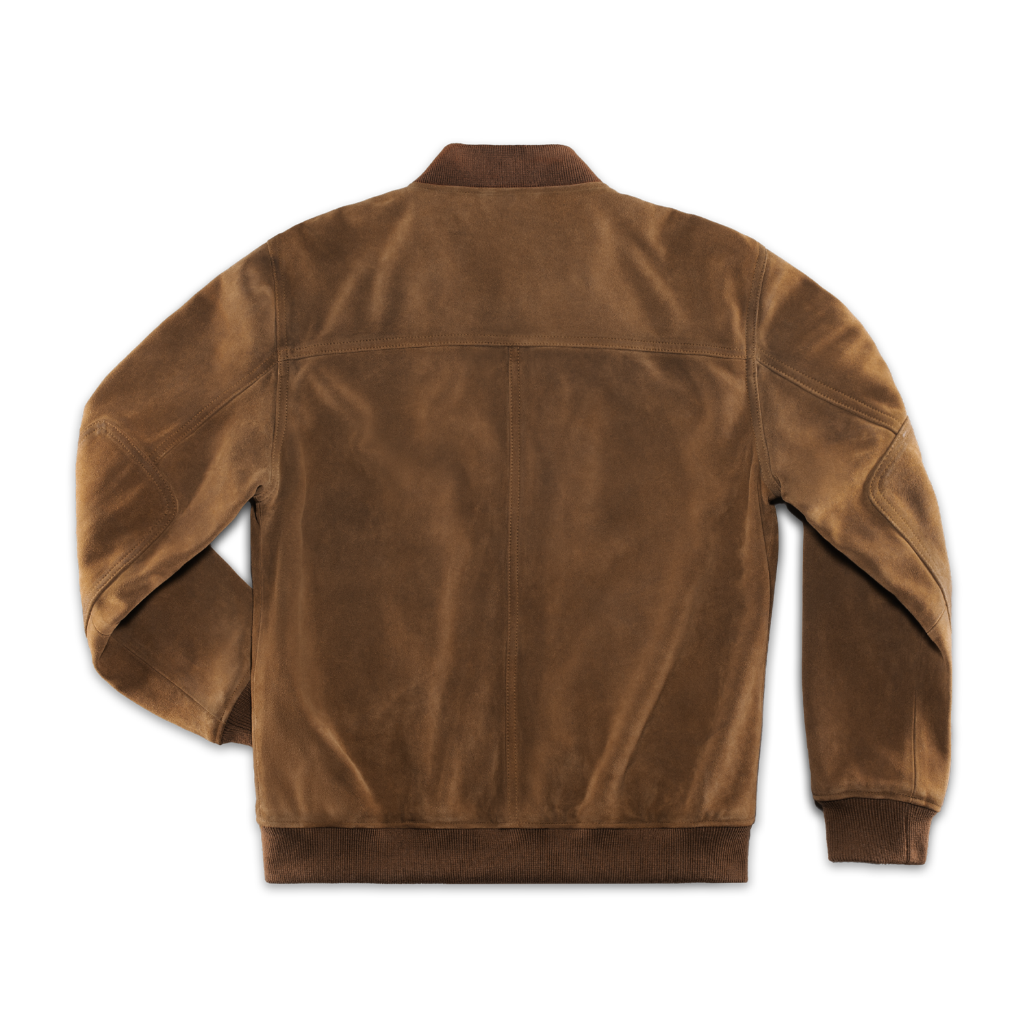 Buck Ridge Suede Bomber Tan