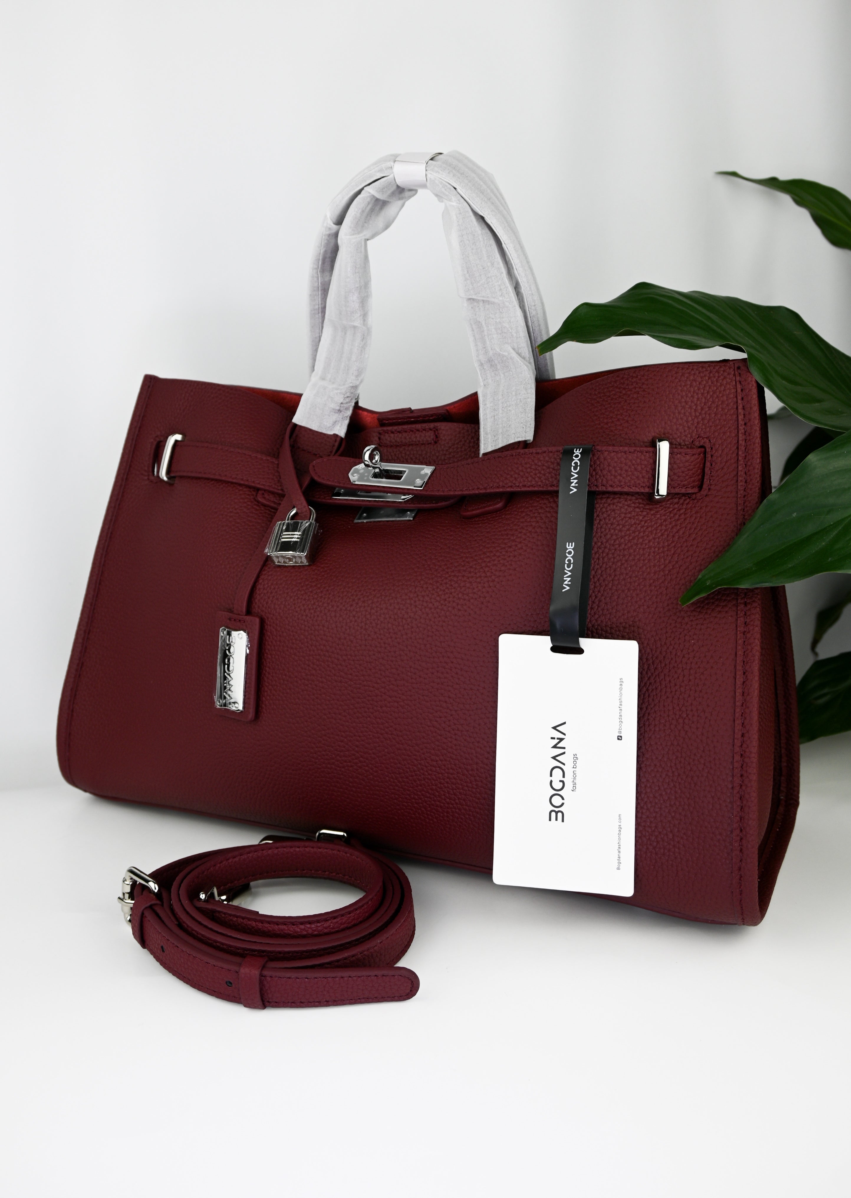Bogdana Urban Luxe — Genuine Leather Power Tote – Women’s Shoulder Bag
