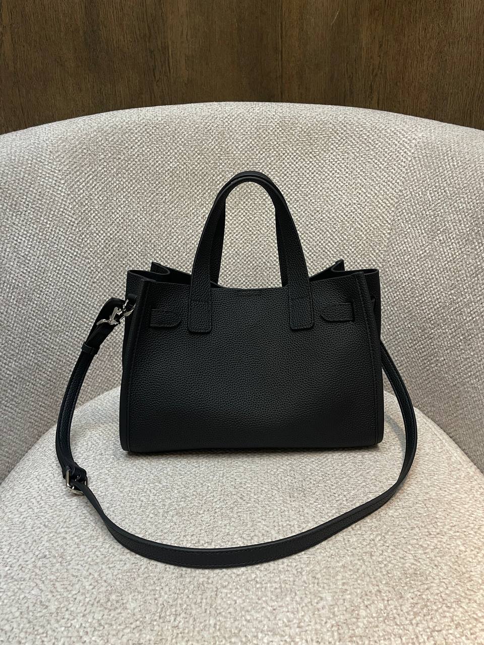 Bogdana Urban Luxe Small 👜✨ – Long Strap Leather Crossbody