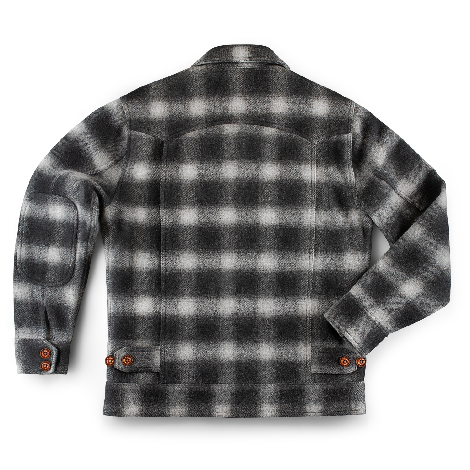 &SONS Cab Coat Grey Check
